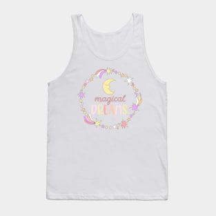 Cute Stars Magic Dreams Tank Top